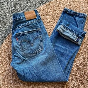 Levi’s 501 CT White Oak Cone Denim Selvedge Jeans 26x32